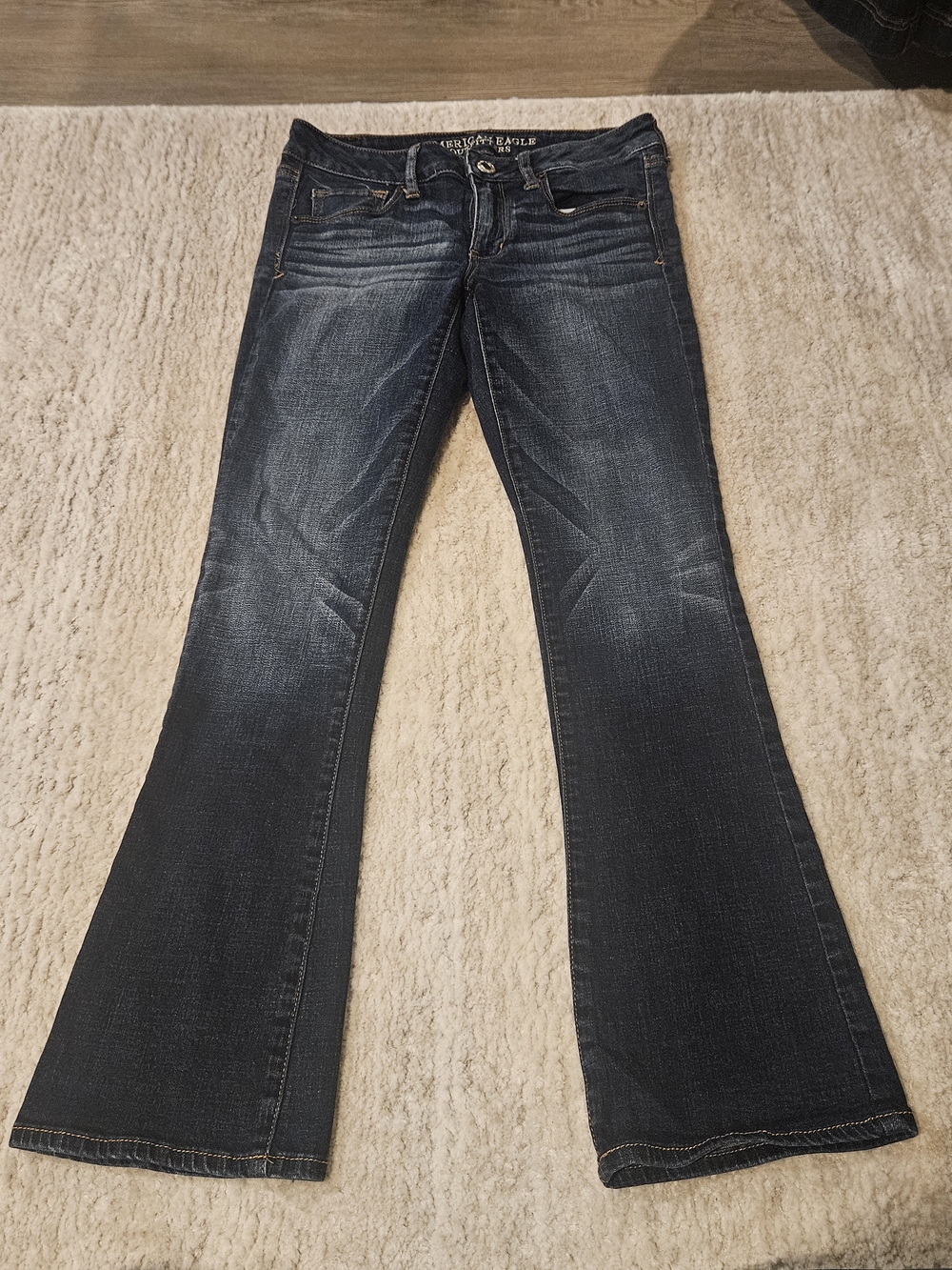 American Eagle Outfitters Dark Skinny Kick Jeans